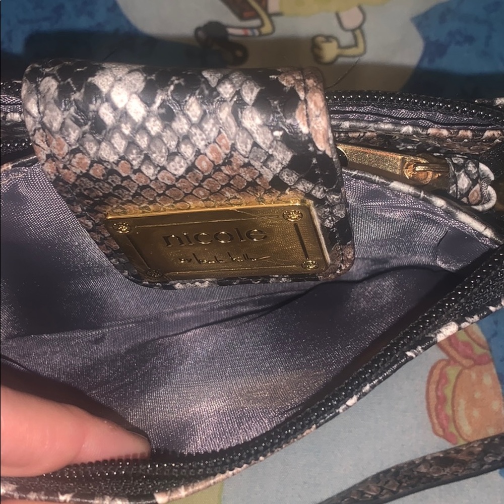 Snake print bag Nicole by Nicole Miller - Picture 3 of 3